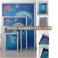 custom aluminum material snap frame poster display frame a0 a1 a2 a3 a4 a5